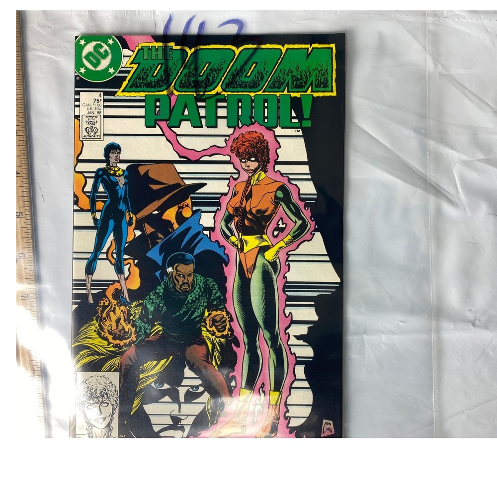 Doom Patrol 4 DC Comics‎ 1987 John Byrne Grant Morrison Comic Book